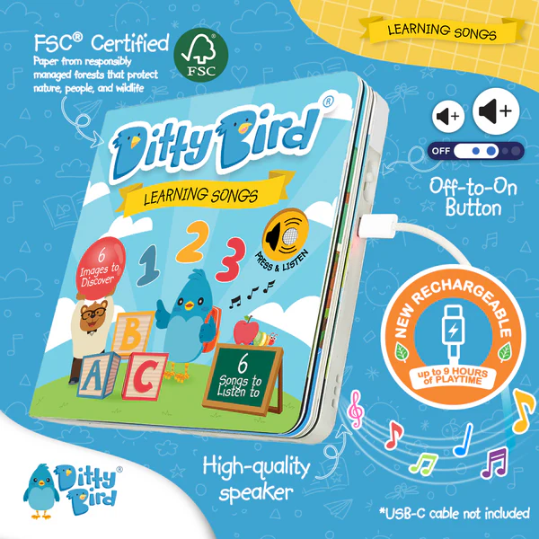 DITTY BIRD - LEARNING SONGS