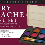 PETER PAUPER PRESS - STUDIO SERIES DRY GOUACHE PAINT SET | 12 OPAQUE WATERCOLOR PAINTS