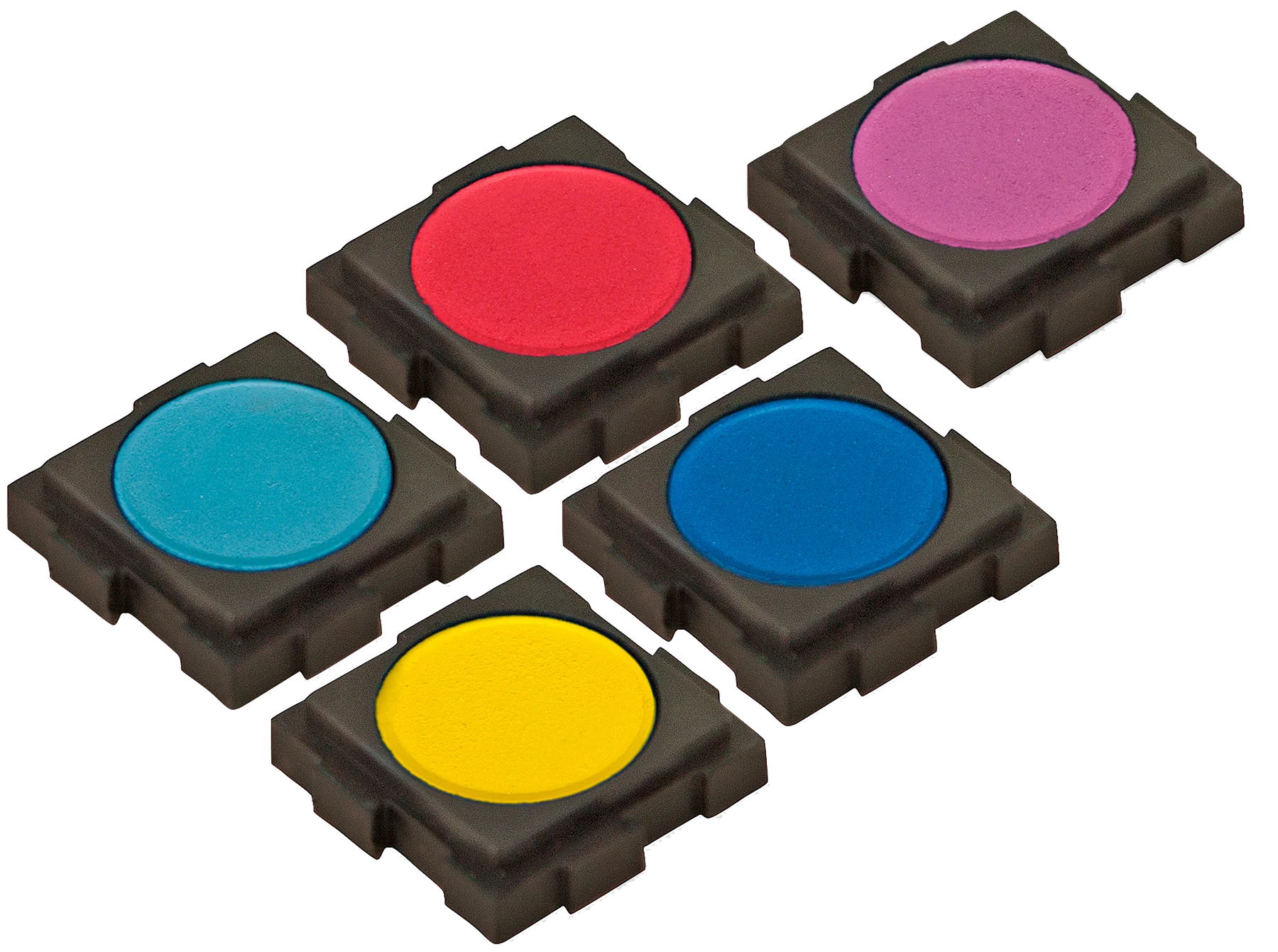 PETER PAUPER PRESS - STUDIO SERIES DRY GOUACHE PAINT SET | 12 OPAQUE WATERCOLOR PAINTS