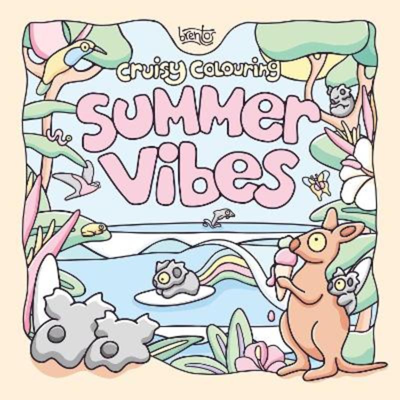 Cruisy Colouring: Summer Vibes by Brentos, cover