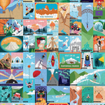 RIDLEY'S - BUCKET LIST PUZZLE:50 ADVENTURE SEEKERS | 1000PC