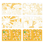 PETIT COLLAGE - COLOURING BOOK WITH STICKER | BUNNIES