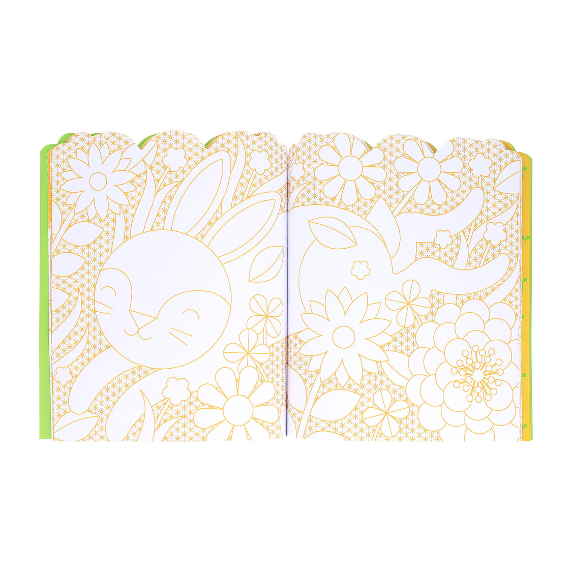 PETIT COLLAGE - COLOURING BOOK WITH STICKER | BUNNIES