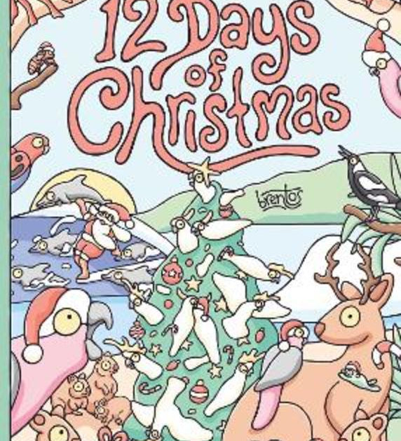 Aussie 12 Days of Christmas by Brentos, cover