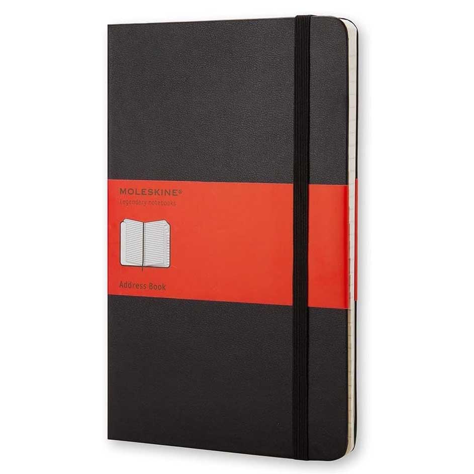 Moleskine Classic Hard Cover Address Book Pocket Black