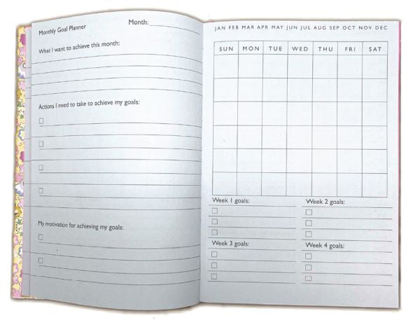 CATH KIDSTON - A5 DAILY & MONTHLY PLANNER | DITSY MEADOW