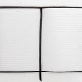 HELLO SUNDAY - A5 LEATHER NOTEBOOK COVER WITH APICA NOTE BOOK | BLACK