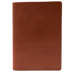 HELLO SUNDAY - A5 LEATHER NOTEBOOK COVER WITH APICA NOTE BOOK | TAN