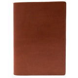 HELLO SUNDAY - A5 LEATHER NOTEBOOK COVER WITH APICA NOTE BOOK | TAN