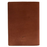 HELLO SUNDAY - A5 LEATHER NOTEBOOK COVER WITH APICA NOTE BOOK | TAN