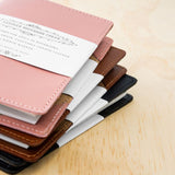 HELLO SUNDAY - A5 LEATHER NOTEBOOK COVER WITH APICA NOTE BOOK | TAN