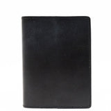 HELLO SUNDAY - A6 LEATHER NOTEBOOK COVER WITH APICA NOTE BOOK | BLACK