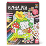 TIGER TRIBE - GREAT BIG COLOURING SET | MAGICAL MINI WORLDS