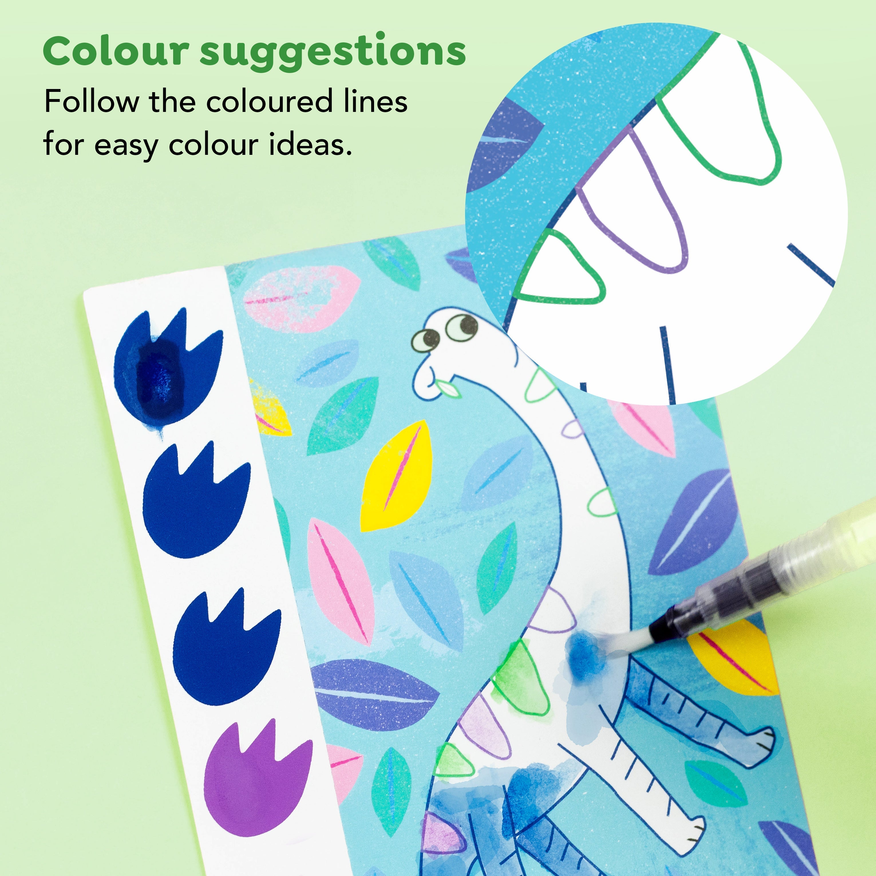 TIGER TRIBE - PAINT A PICTURE SET | DINOSAURS