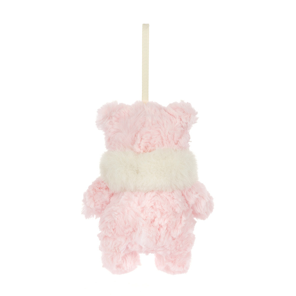 Jellycat Leola Bear Winter Warmer Decoration
