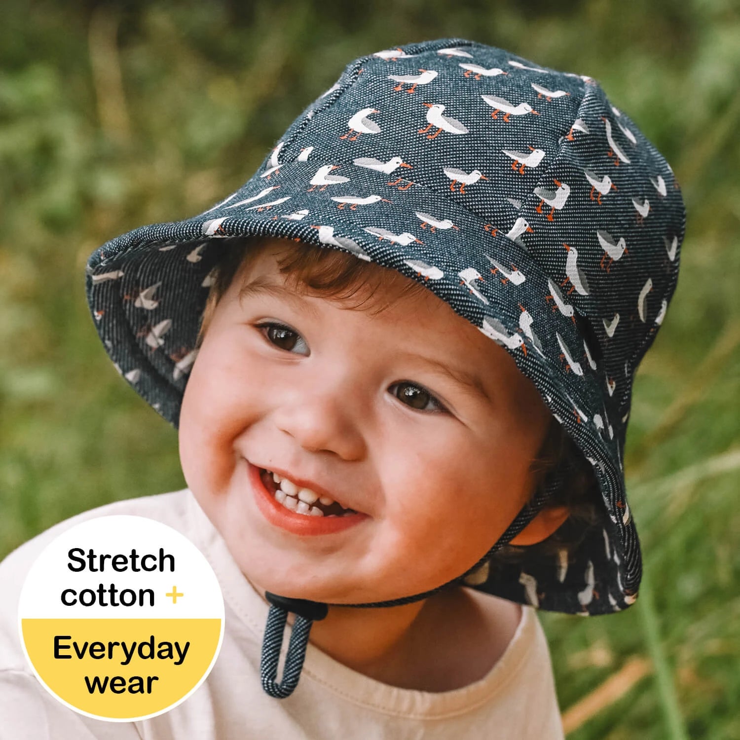 Bedhead Hats - Toddler Bucket Sun Hat | Gulls