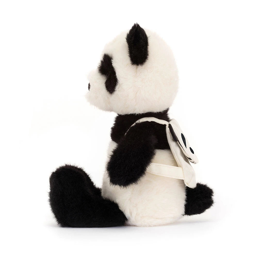 Jellycat Backpack Panda side view