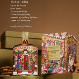 GLASSHOUSE - 380G CHRISTMAS CANDLE | GINGERBREAD HOUSE