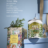 GLASSHOUSE - 380G CHRISTMAS CANDLE | WHITE CHRISTMAS