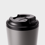 Made by Fressko Bino Slate Stainless Steel 8oz reusable coffee cup