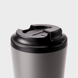 Made by Fressko Bino Slate Stainless Steel 8oz reusable coffee cup