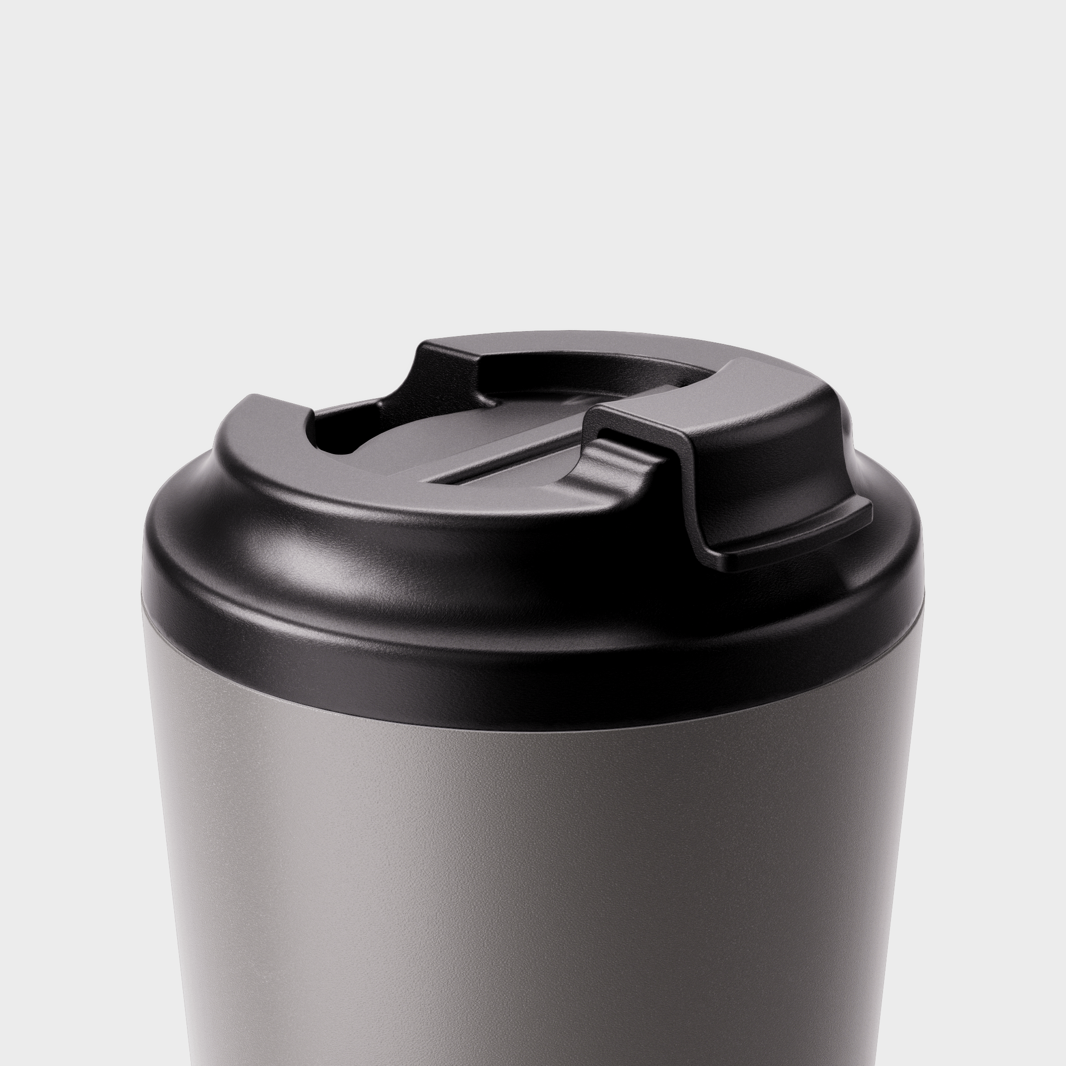 Made by Fressko Bino Slate Stainless Steel 8oz reusable coffee cup