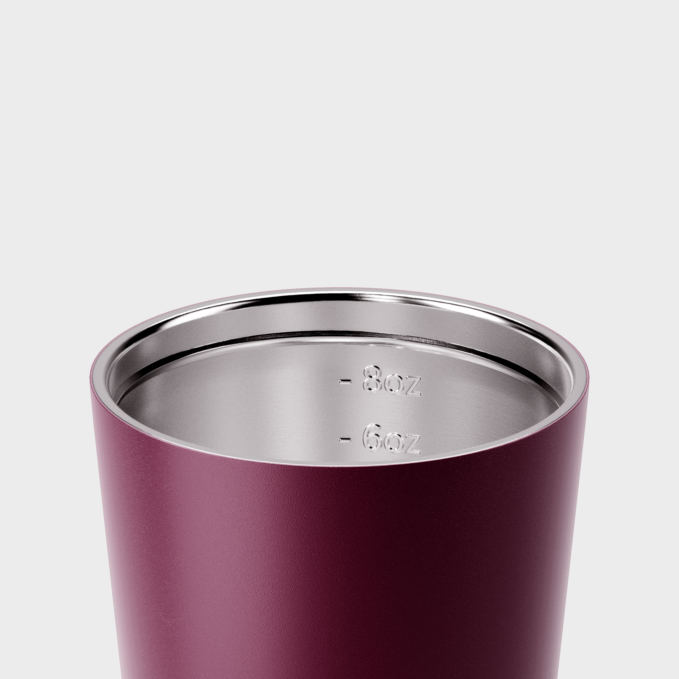 Made by Fressko Bino Pinot Stainless Steel 8oz reusable coffee cup