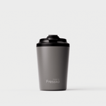Made by Fressko Bino Slate Stainless Steel 8oz reusable coffee cup