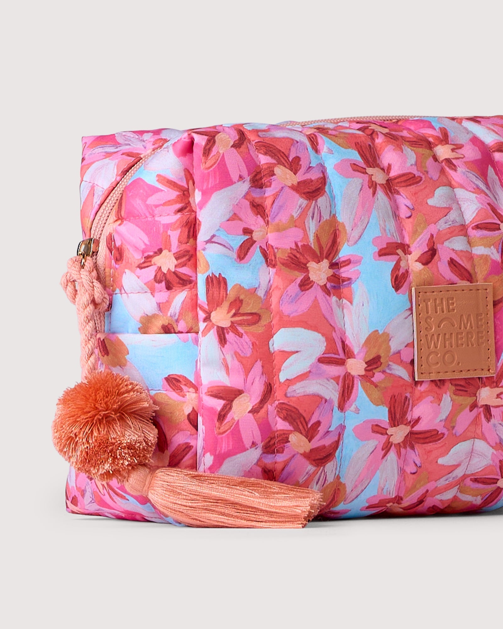 The Somewhere Co Cosmetic Case Flor Del Sol