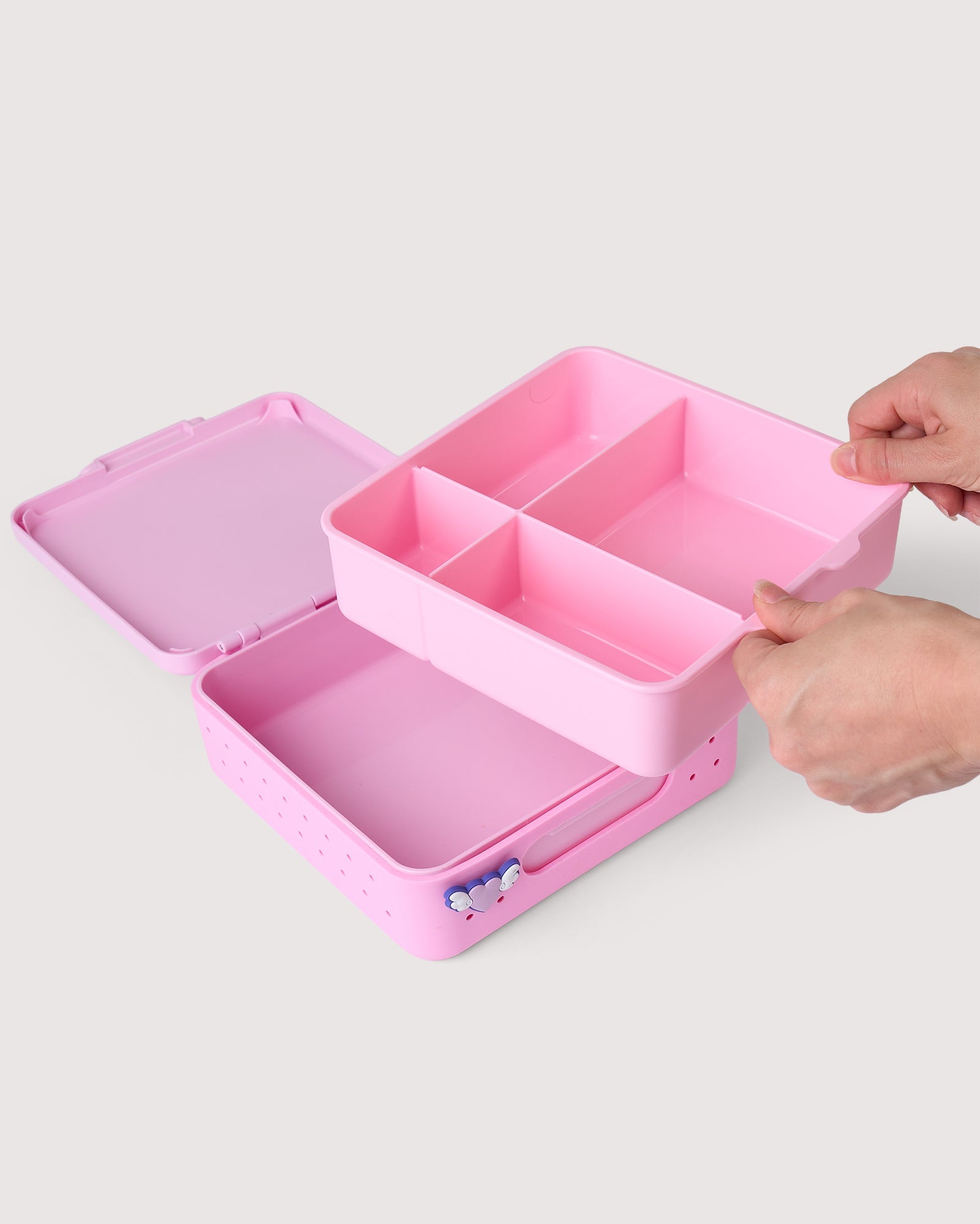 The Somewhere Co The Charmer Bento Box Strawberry