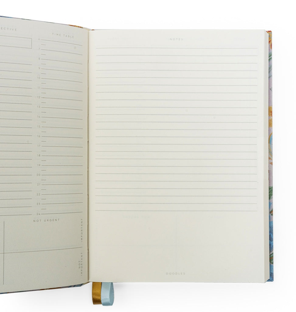 CATH KIDSTON - A5 FABRIC DAILY PLANNER | LEAVES