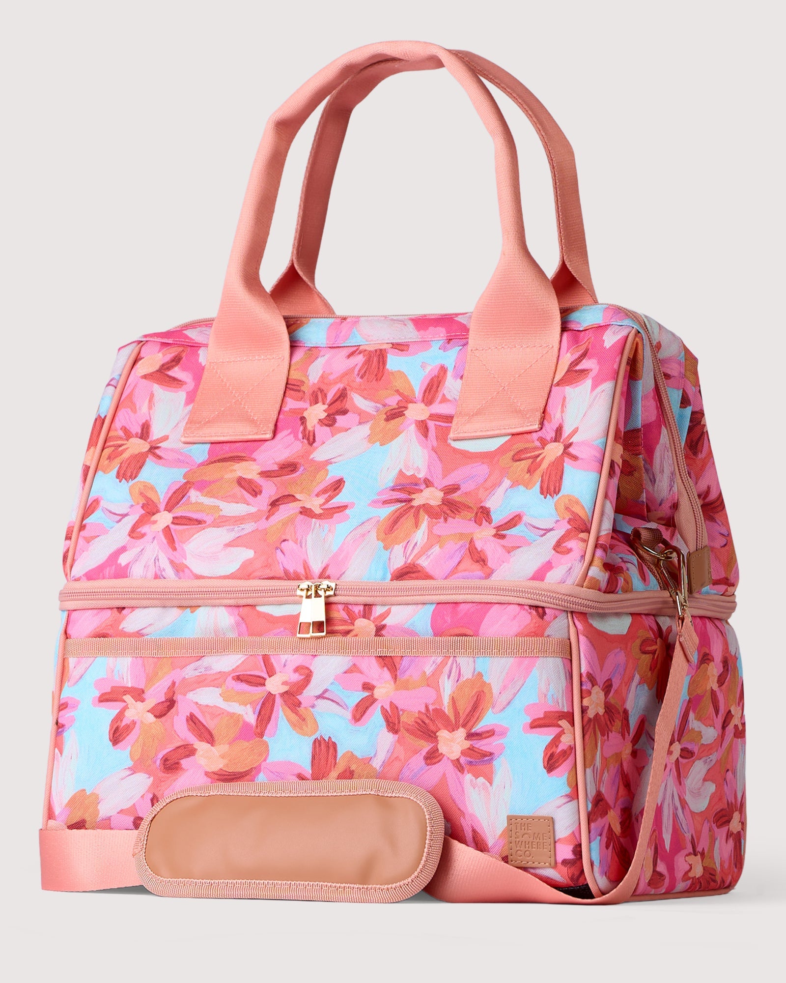 The Somewhere Co Cooler Bag Flor Del Sol