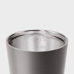 Made by Fressko Camino Slate Stainless Steel 12oz reusable coffee cup