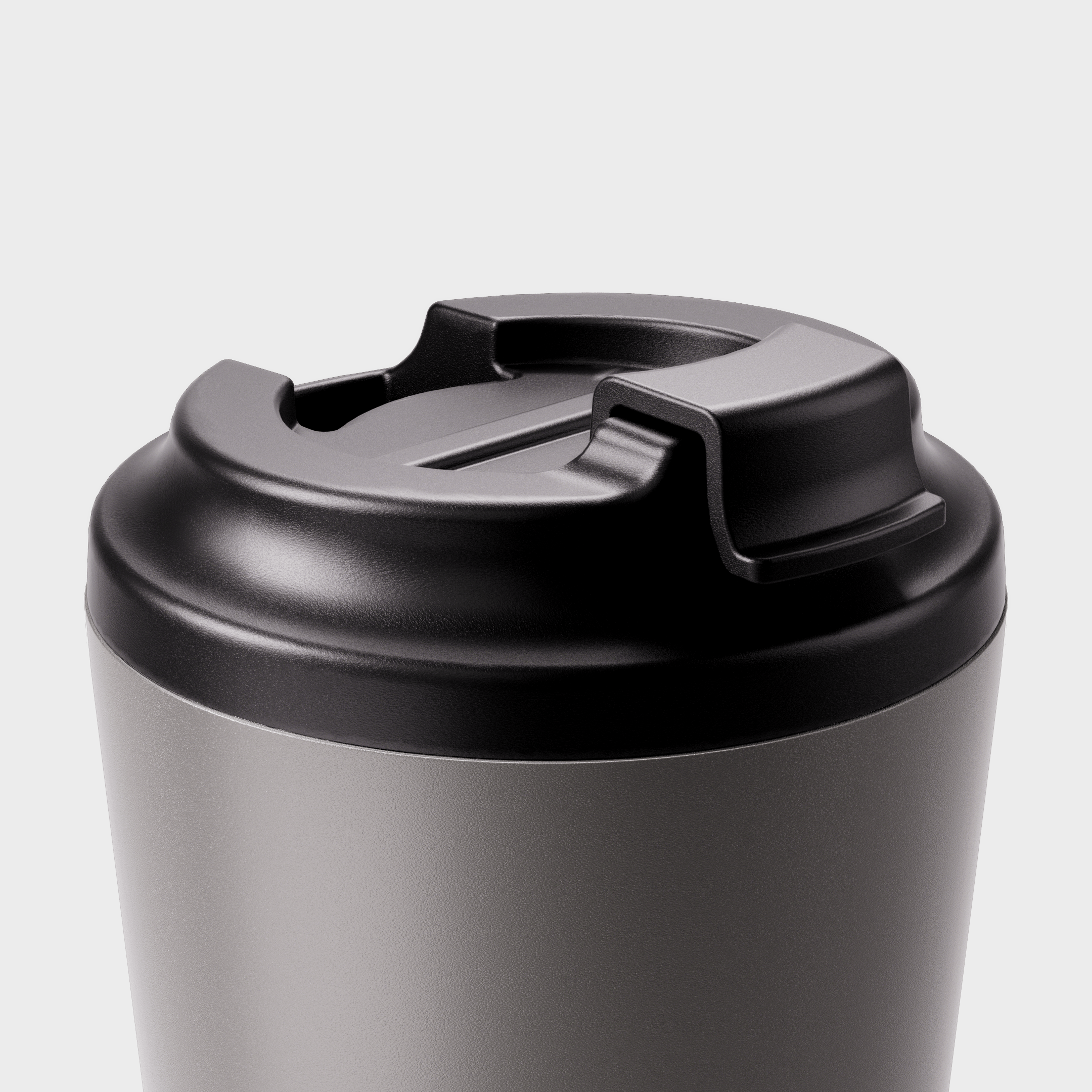 Made by Fressko Camino Slate Ceramic 12oz reusable coffee cup