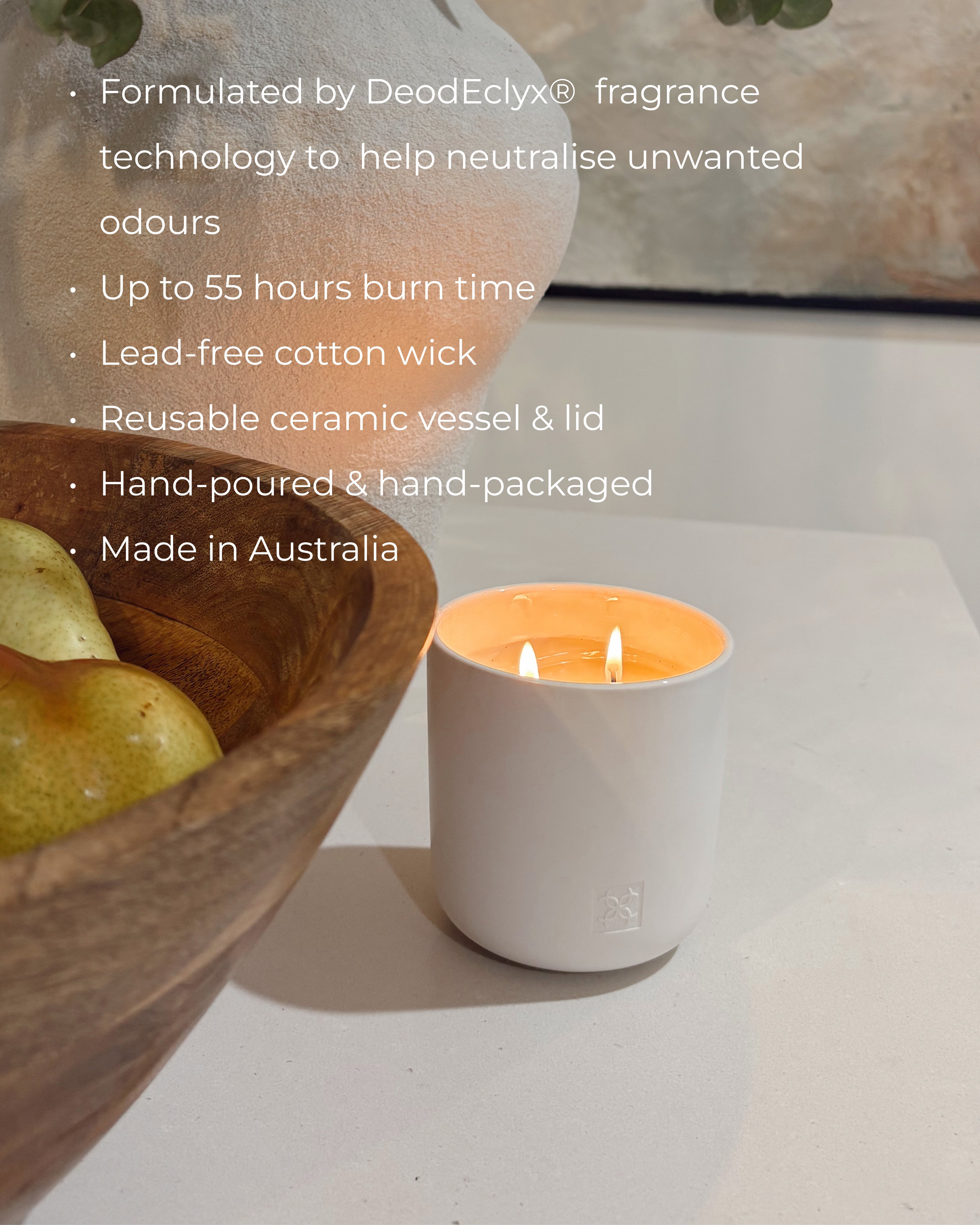 CIRCA Alchemy Soy Candle 300g White Tea & Wild Mint