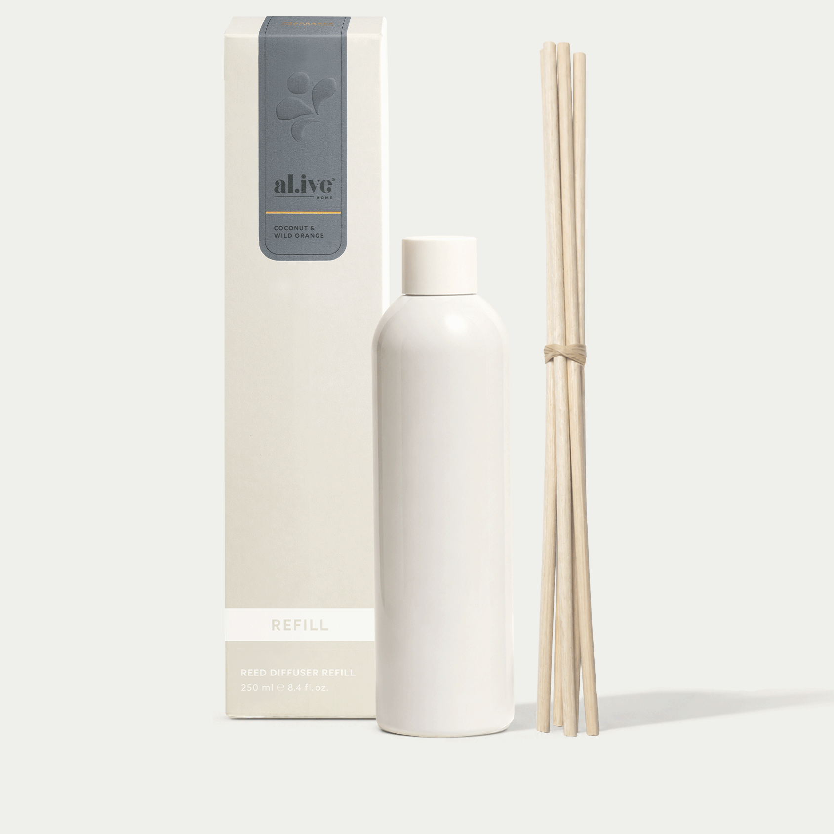 AL.IVE BODY - REED DIFFUSER REFILL | COCONUT & WILD ORANGE