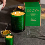 ECOYA Fresh Pine Grand Madison Candle 830g lifestyle