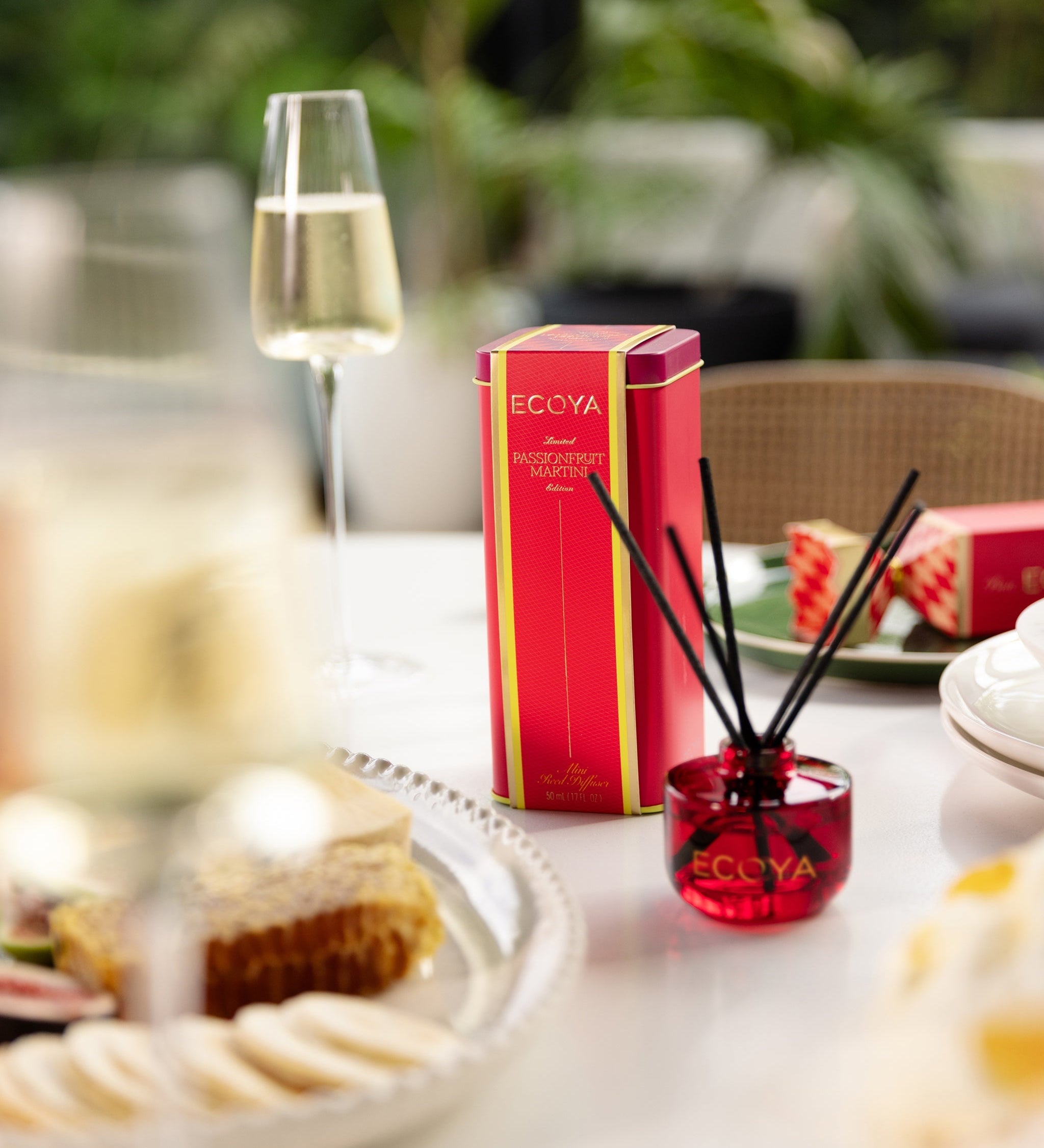 ECOYA Passionfruit Martini Mini Reed Diffuser 50ml lifestyle