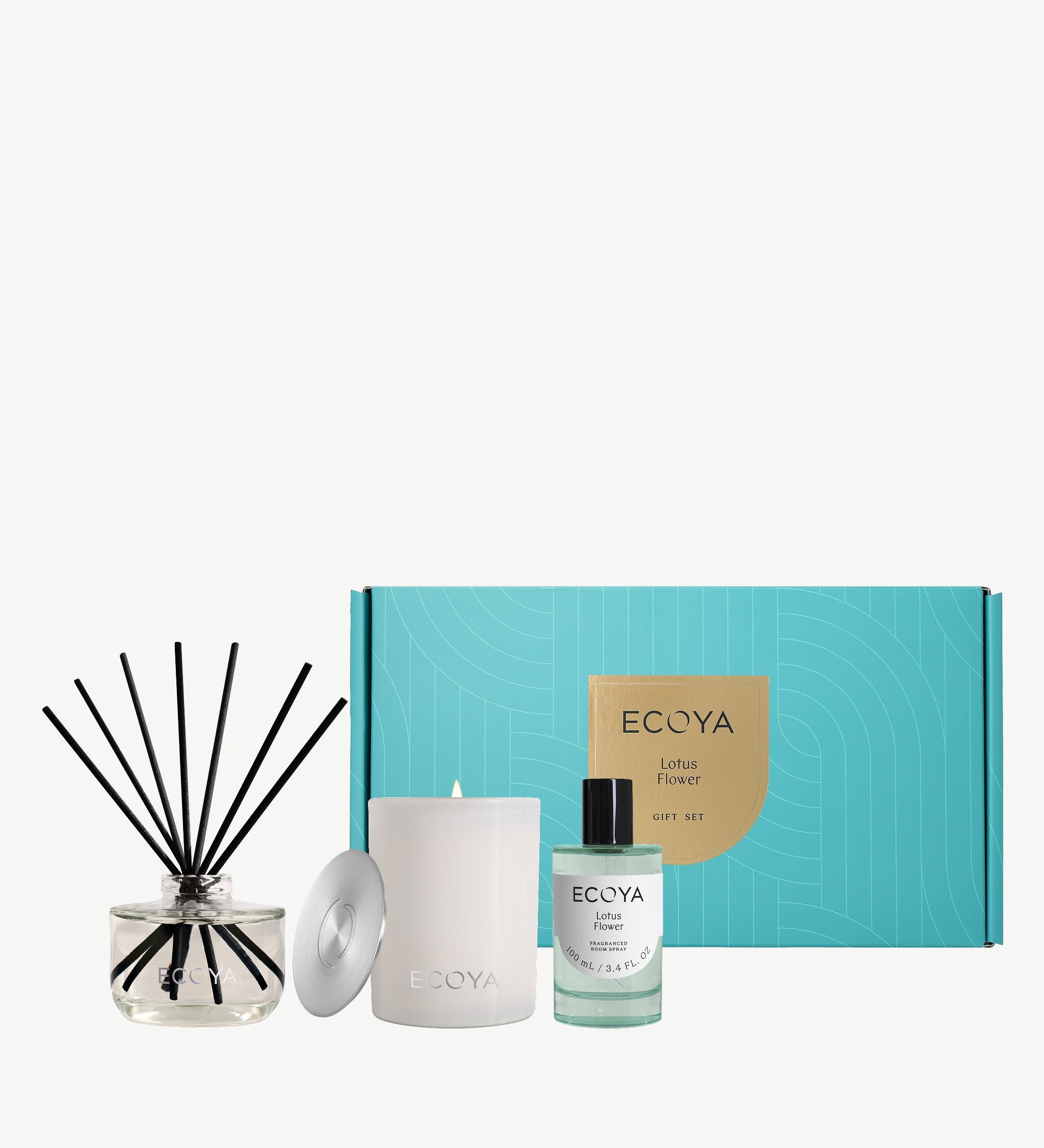 ECOYA The Luxe Edit Gift Set Lotus Flower