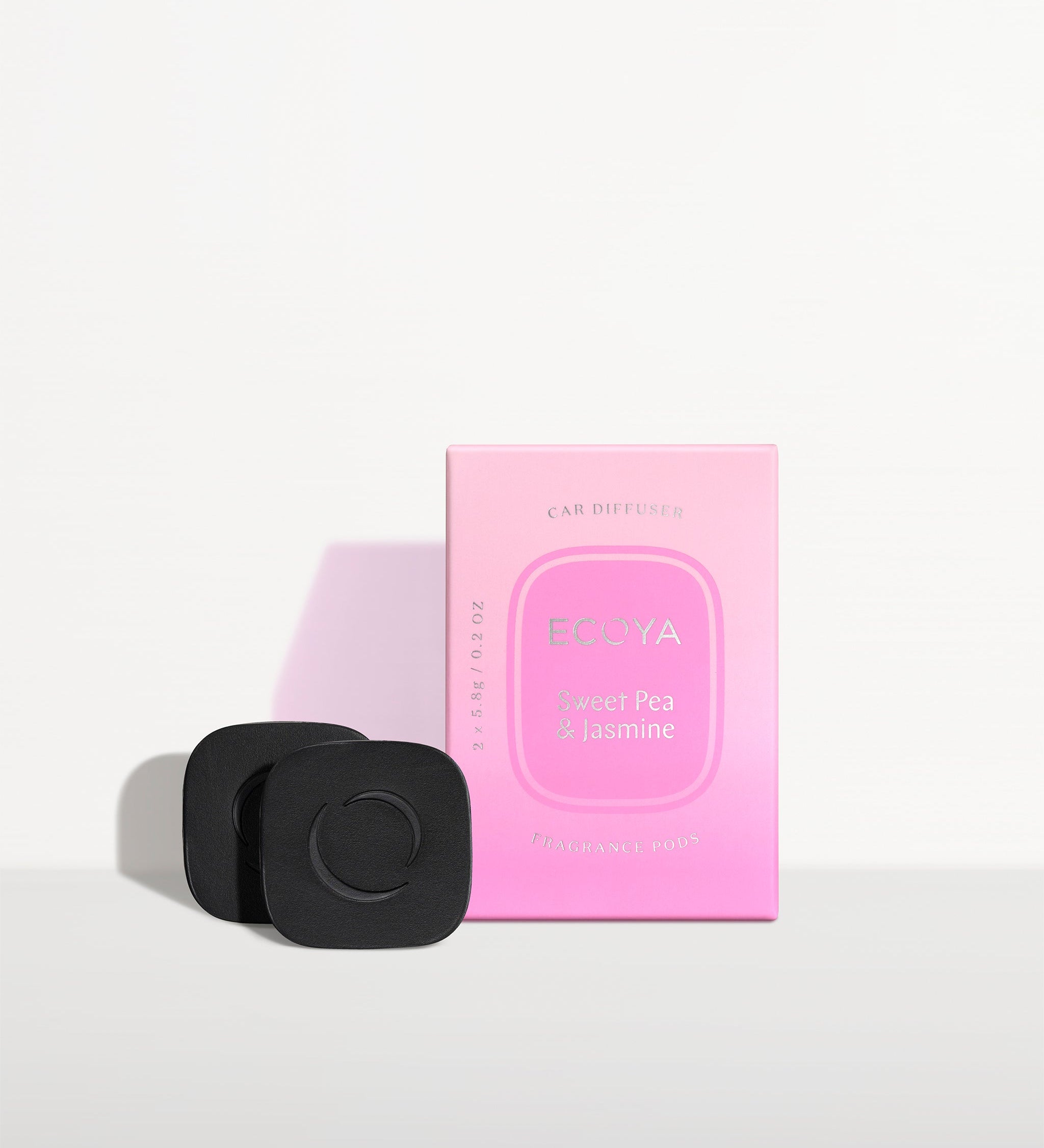 ECOYA Sweet Pea & Jasmine Car Diffuser Fragrance Pods