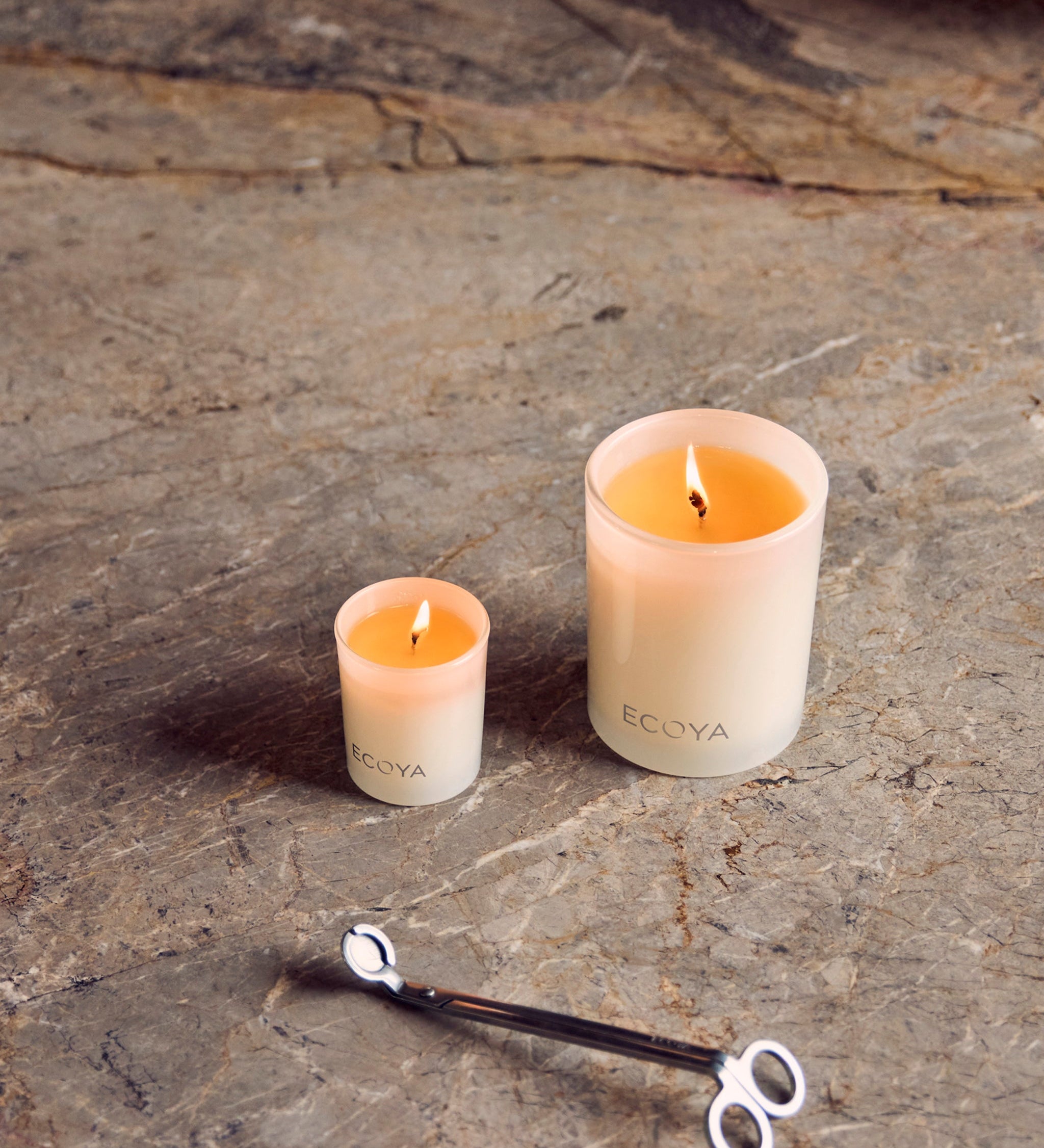 ECOYA Sweet Pea & Jasmine Mini Madison Candle 80g
