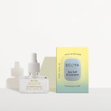 ECOYA Sea Salt & Coconut Plug-In Diffuser Fragrance Flask
