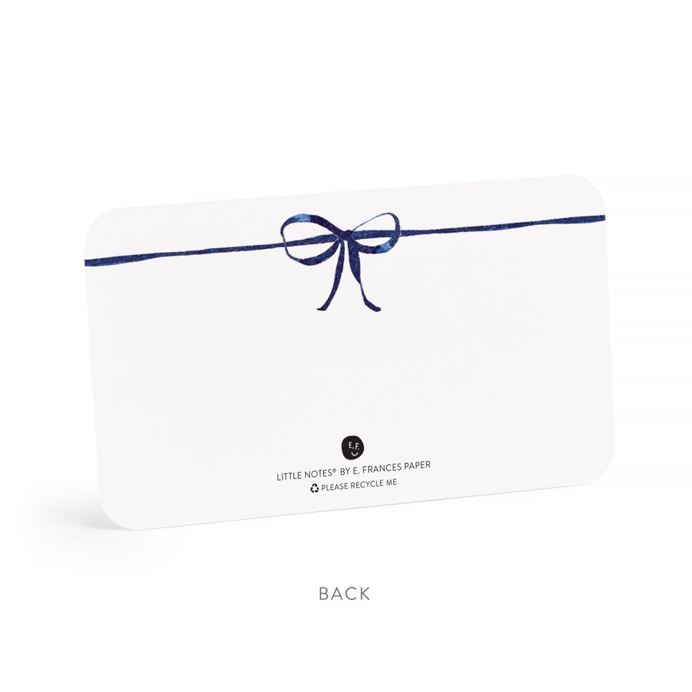 E FRANCES - LITTLE NOTES | NAVY BOW