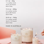 Glasshouse Fragrances 380g Scented Candle Marseille Memoir