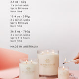 Glasshouse Fragrances 380g Scented Candle Kyoto in Bloom