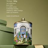 GLASSHOUSE - 380G CHRISTMAS CANDLE | UNDER THE MISTLETOE