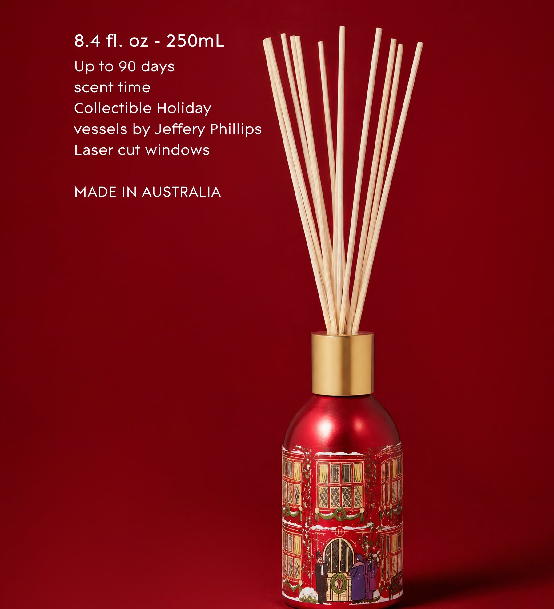 GLASSHOUSE - 250ML CHRISTMAS DIFFUSER | NIGHT BEFORE CHRISTMAS