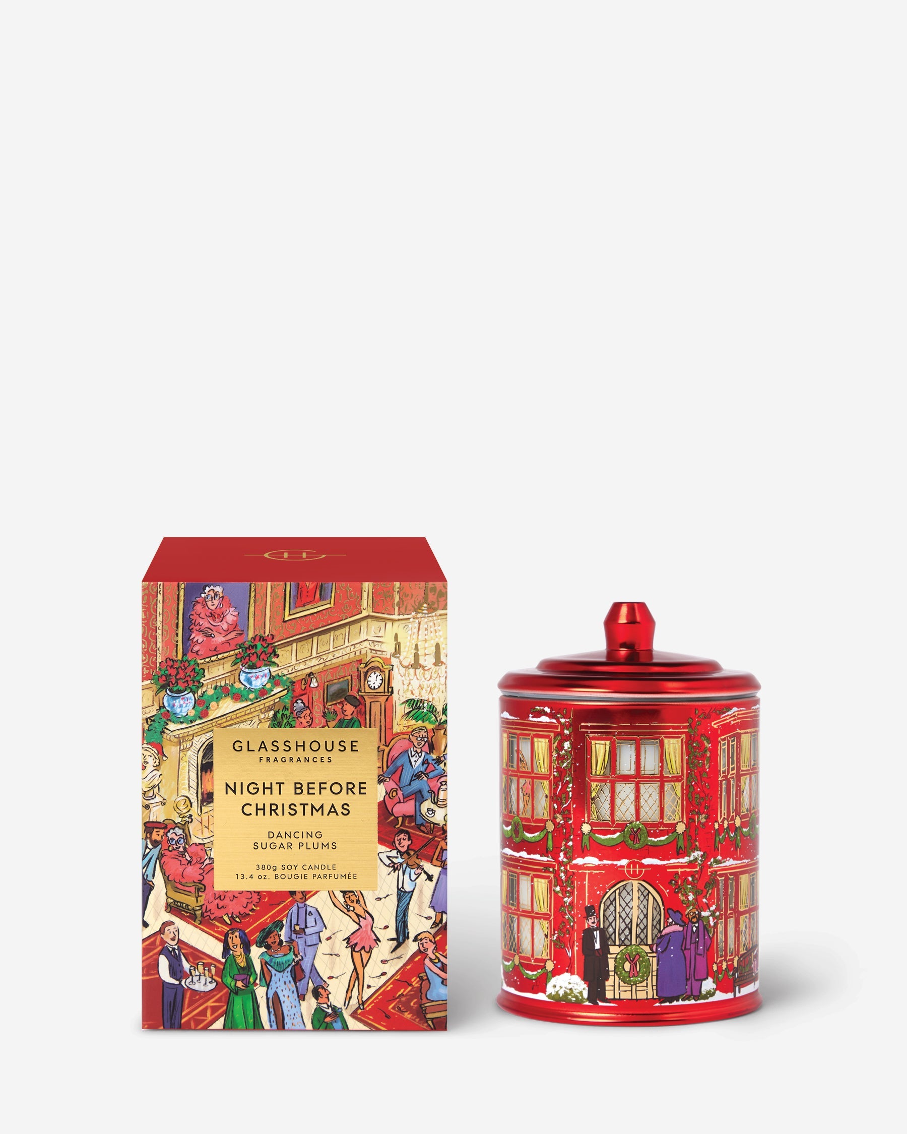 Glasshouse 380g Christmas Candle Night Before Christmas