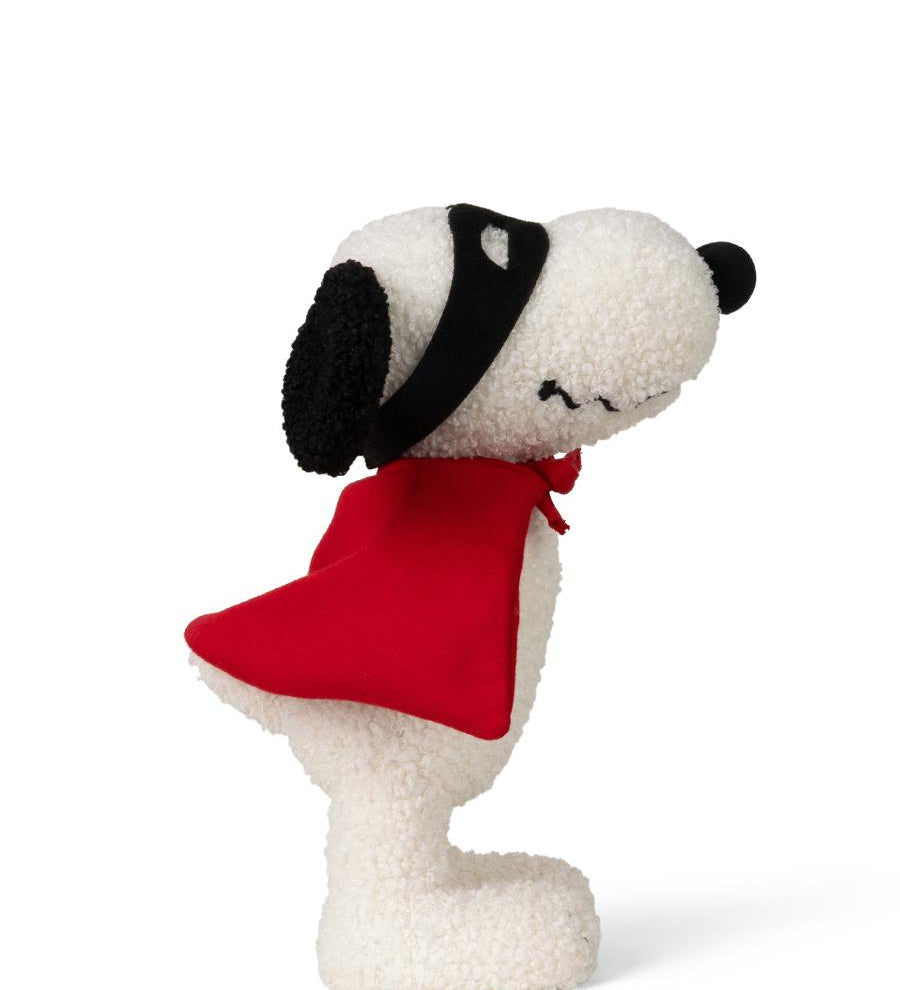SNOOPY - SUPER HERO SNOOPY ECO TINY TEDDY | CREAM (24CM)