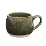 Robert Gordon Mineral Mugs set of 4 in Serpentine reactive glaze